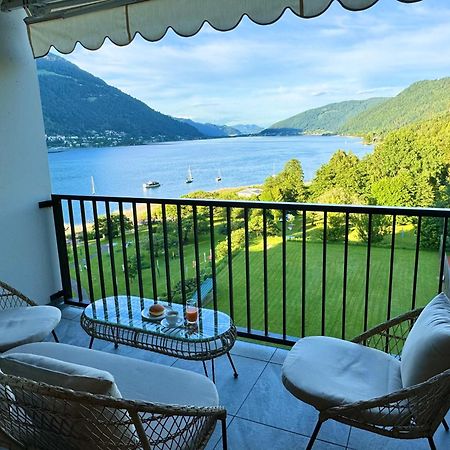 Apartment Am Ossiacher See Mit Seeblick Landskron Bagian luar foto