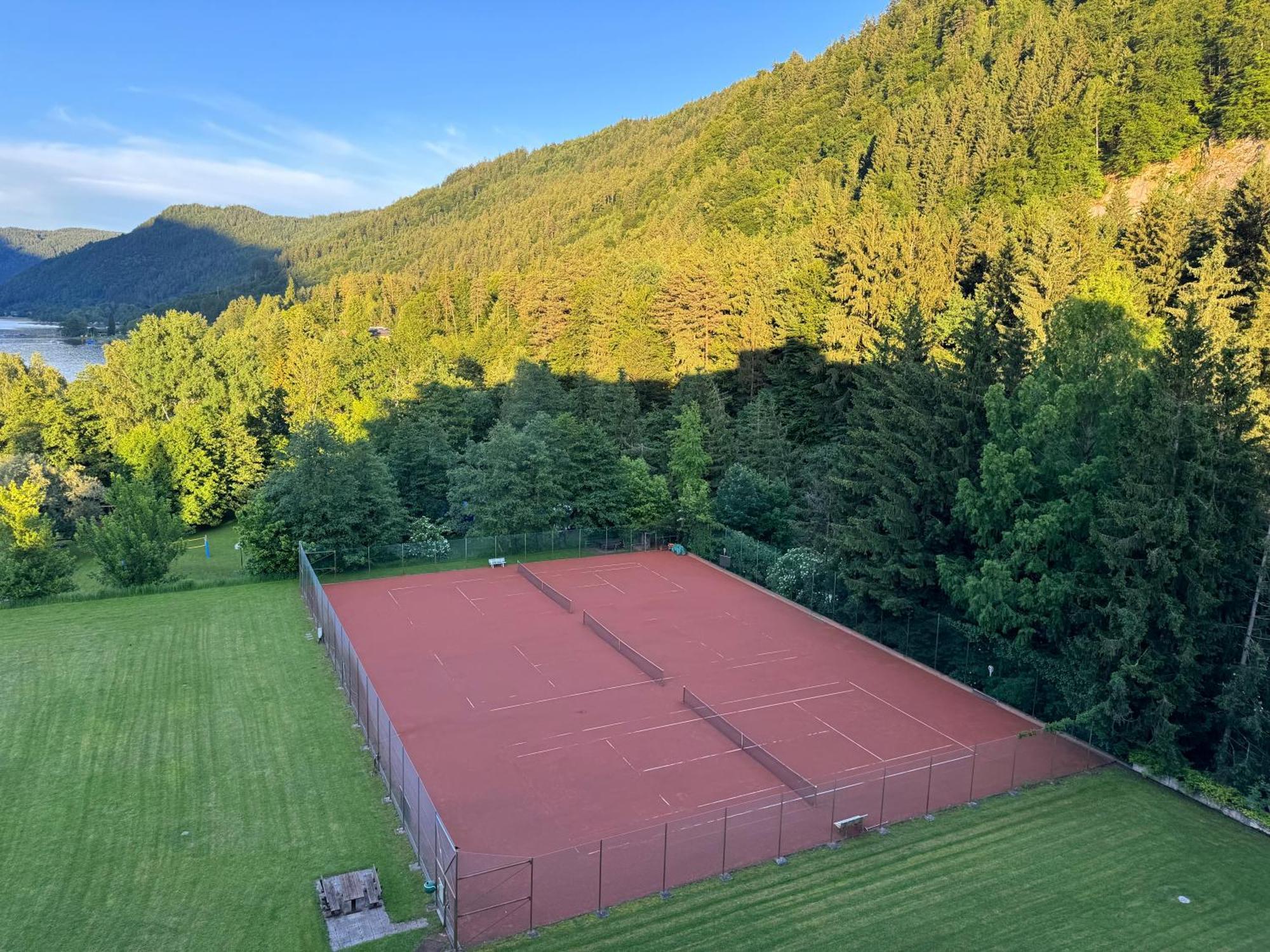 Apartment Am Ossiacher See Mit Seeblick Landskron Bagian luar foto